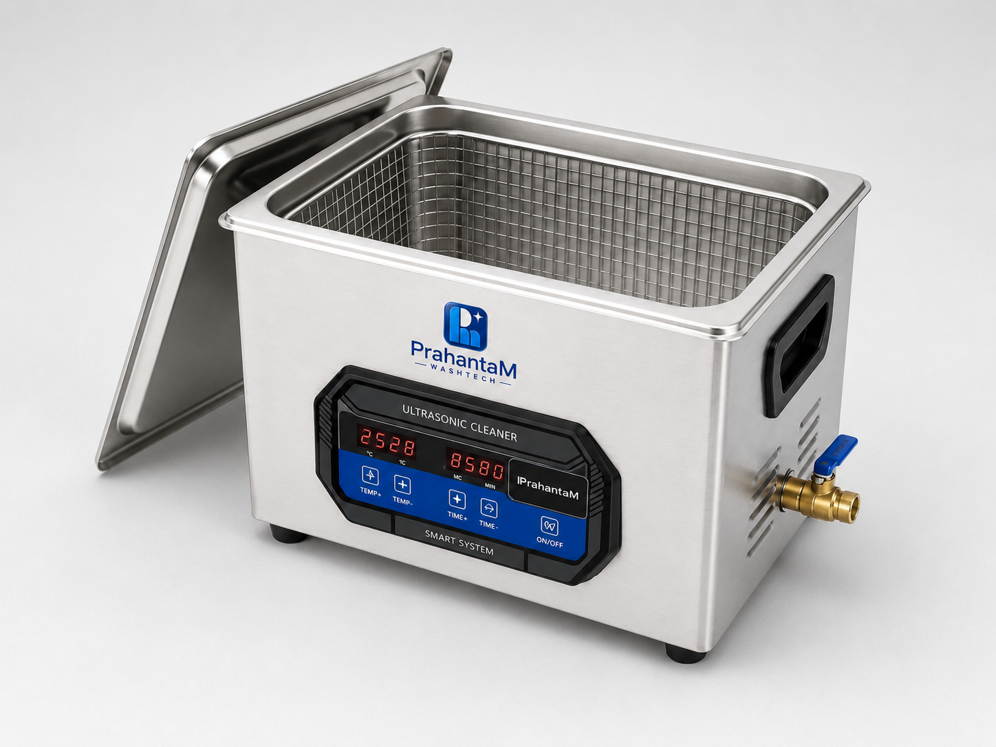 Prahantam Ultrasonic Cleaner 6 Litre — Model C630 stainless steel ultrasonic cleaning tank